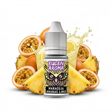 Eulen Aroma Maracuja Ananas Limo 10 ml Flasche