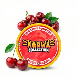 Kurwa Collection Fizzy Cherry Dose mit fruchtigen Nikotinbeuteln