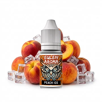 Eulen Aroma Peach Ice 10 ml Tropfflasche für E-Zigaretten