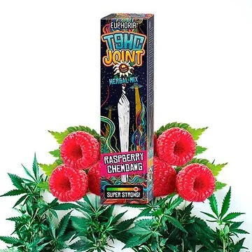 Euphoria T9HC Herbal Mix Raspberry Chemdawg Pre-Rolled Joint Box mit vorgedrehtem Kräuter-Joint