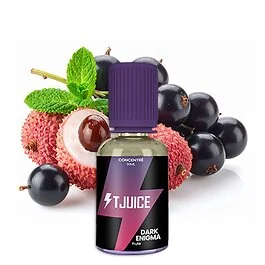 T-Juice Dark Enigma 30ml Aroma Flasche mit Beeren- und Menthol-Geschmack zum Selbstanmischen