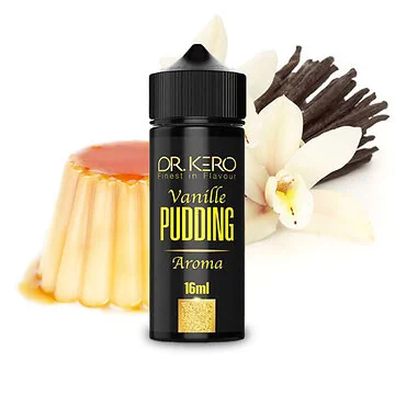Dr. Kero Vanillepudding Aroma 16ml Longfill Flasche für E-Zigaretten