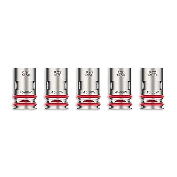 Vaporesso GTX V2 Coils Packung mit fünf Ersatzverdampferköpfen für E-Zigaretten