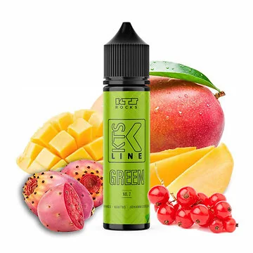 KTS Green No. 2 Aroma 10ml Longfill Flasche für E-Zigaretten