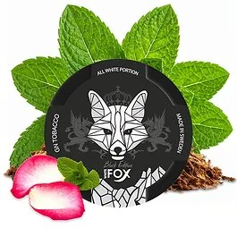White Fox Black Edition Dose mit All-White Nicotine Pouches