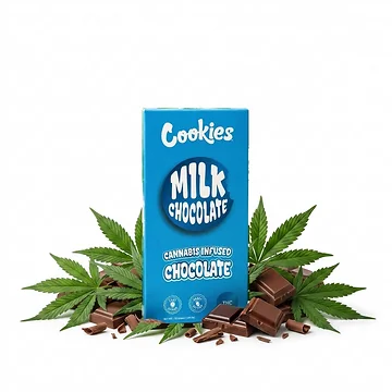 Cookies melkchocolade 200mg D9 THC