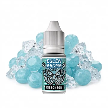 Eulen Aroma Eisbonbon 10 ml Tropfflasche