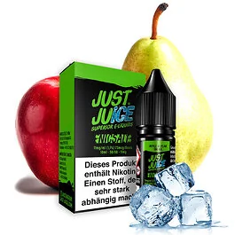 Just Juice Apple & Pear on Ice NicSalt 10ml Flasche mit 20mg/ml Nikotinsalz