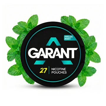 Garant Fresh Mint Extreme Slim-Dose mit eisfrischen All-White Nicotine Pouches