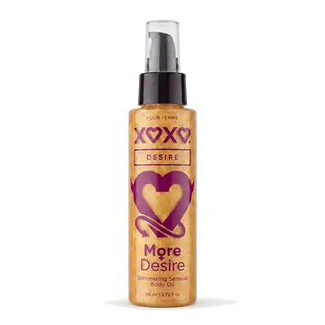 XOXO Desire More Desire Body Oil Pour Femme Flasche