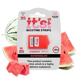 its POUCH RIPS Nicotine Stripes Watermelon Verpackung mit löslichen Nikotinstreifen