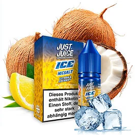 Just Juice Citron & Coconut Ice NicSalt 10 ml Flasche