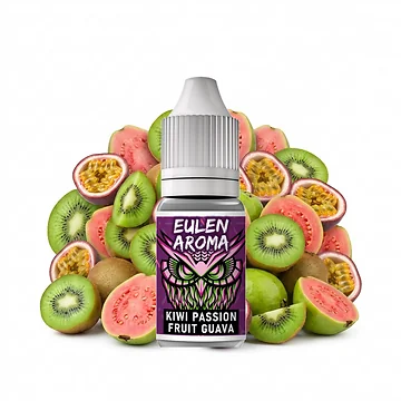 Eulen Aroma Kiwi Passionfruit Guava 10 ml Tropfflasche