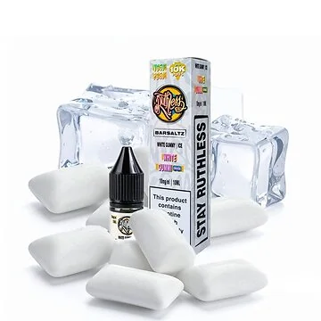Ruthless Barsalz White Gummi On Ice 10ml Flasche