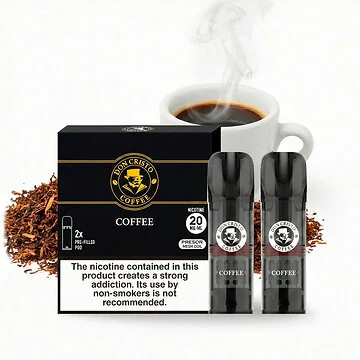 Don Cristo Pods Coffee vorbefüllte Liquid-Kartusche mit Kaffeegeschmack