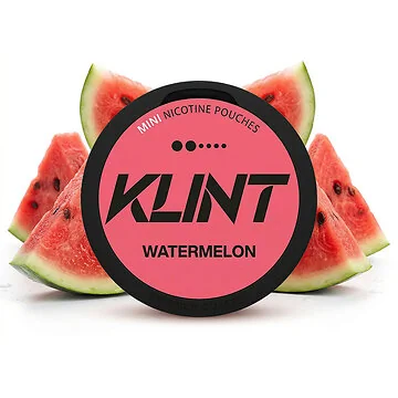 Klint Watermelon Mini Dose mit Fruchtdesign im kompakten Format