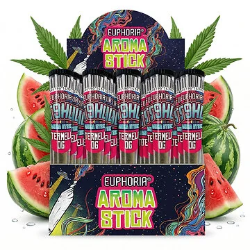 Euphoria T9HC Aromatic Sticks Watermelon OG Verkaufsdisplay mit 20 Packungen