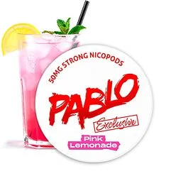 Pablo Nicotine Pouches Exclusive Pink Lemonade im Slim-Format