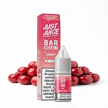 Just Juice Bar NicSalt Cherry 10ml Flasche