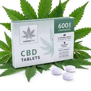 Cannaline CBD Tablets 600 mg Kautablette