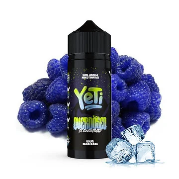 Yeti Sour Blue Razz Overdosed Aroma Flasche mit saurem Himbeer-Geschmack