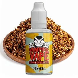 Vampire Vape Virginia 30ml Aroma Flasche für E-Zigaretten mit Tabakgeschmack