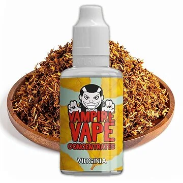Vampire Vape Virginia 30ml Aroma Flasche für E-Zigaretten mit Tabakgeschmack