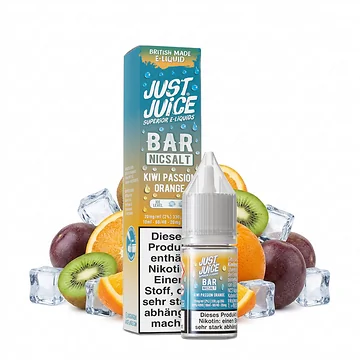 Just Juice Bar Kiwi Passion Fruit Orange 10ml Flasche