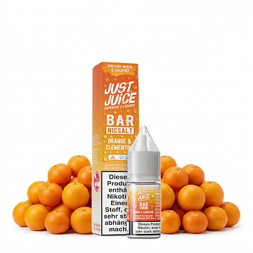Just Juice Bar Orange Clementine NicSalt Liquid 10ml