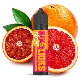 Six Licks Venom Love Bite Aroma Flasche mit Grapefruit und Blutorange Geschmack