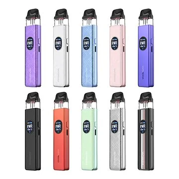 Vaporesso XROS 5 Pod Kit in der Vorderansicht mit modernem Aluminium-Gehäuse