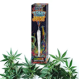 Euphoria T9HC Pre-Rolled Joint in der aromaversiegelten Verpackung