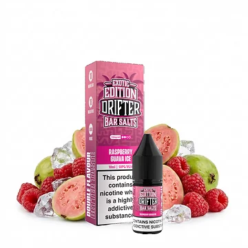 Drifter Bar Salts Raspberry Guava Ice 10ml Flasche