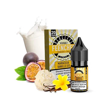Nebelfee Maracuja Vanilleeis Nikotinsalz Liquid Flasche für Pod-Systeme