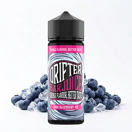 Drifter Sour Blueberry Ice Shortfill 100ml Flasche Produktansicht