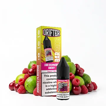 Drifter Bar Salts Lime Raspberry Cherry 10ml Flasche