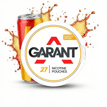 Garant Energy Drink Medium Nicotine Pouches Dose mit Energy Drink Geschmack