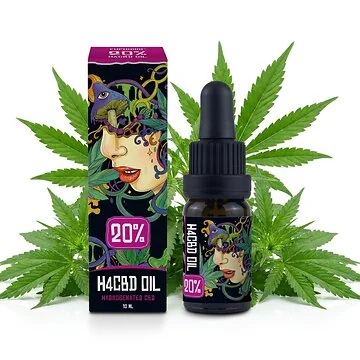Euphoria H4CBD 20% Öl in 10 ml Glasflasche mit Tropfspender