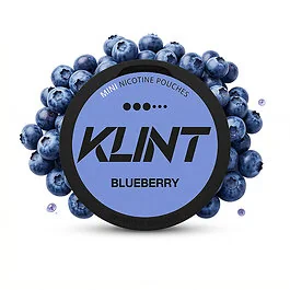 Klint Blueberry Mini Nikotinbeutel in geschlossener Dose