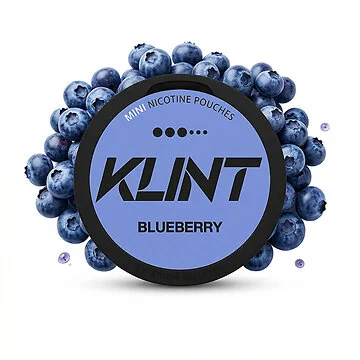 Klint Blueberry Mini Nikotinbeutel in geschlossener Dose