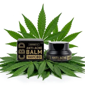 Cannaline CBD Anti-Acne Balm Pflegeprodukt für unreine Haut mit CBD-Isolat