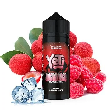 Yeti Lychee Raspberry Ice Overdosed Aroma 10ml Flasche zum Mischen für E-Zigaretten