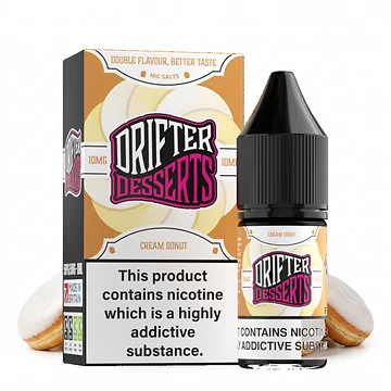 Drifter Bar Salts Cream Donut 10ml Flasche