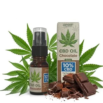 Euphoria 10% CBD Oil Chocolate Milch Schokolade 100g Tafel