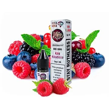 Ruthless Barsalz Wild Berrylicious 10ml Flasche mit Produktetikett
