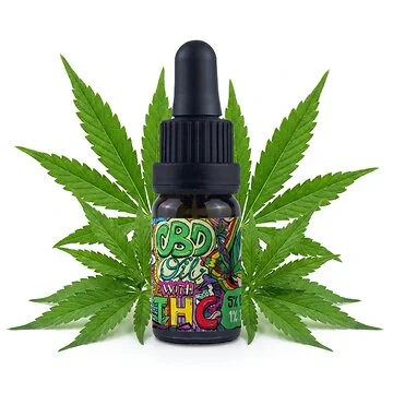 Euphoria 5% CBD Öl 10 ml Glasflasche mit Tropfenzähler