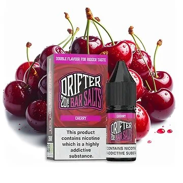 Drifter Bar Salts Cherry NicSalt Liquid 10ml Flasche