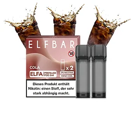 Elfbar ELFA Prefilled Pods Cola Geschmack im 2er Pack