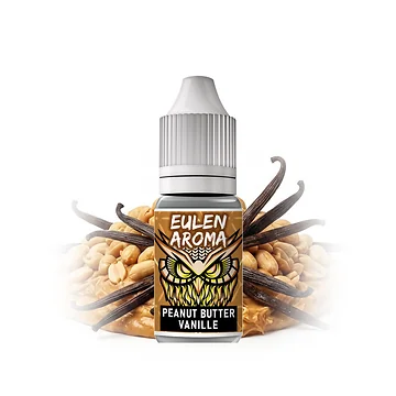 Eulen Aroma Peanutbutter Vanilla 10 ml Tropfflasche