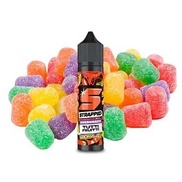 Strapped Overdosed Tutti Fruitti Longfill-Aroma, 4ml in der 60ml Chubby-Gorilla-Mischflasche